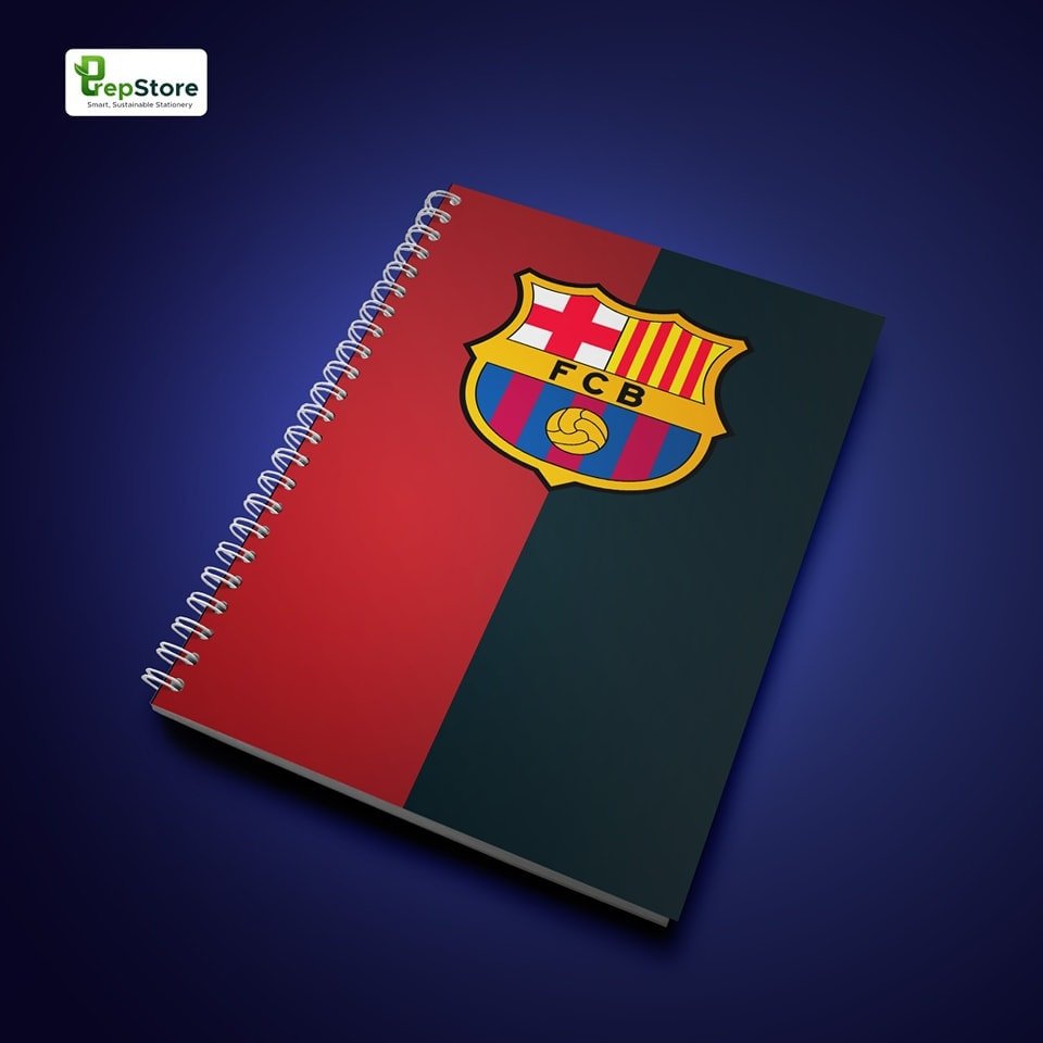 berca Prep Store BarcaThemed Notebook - Image 1