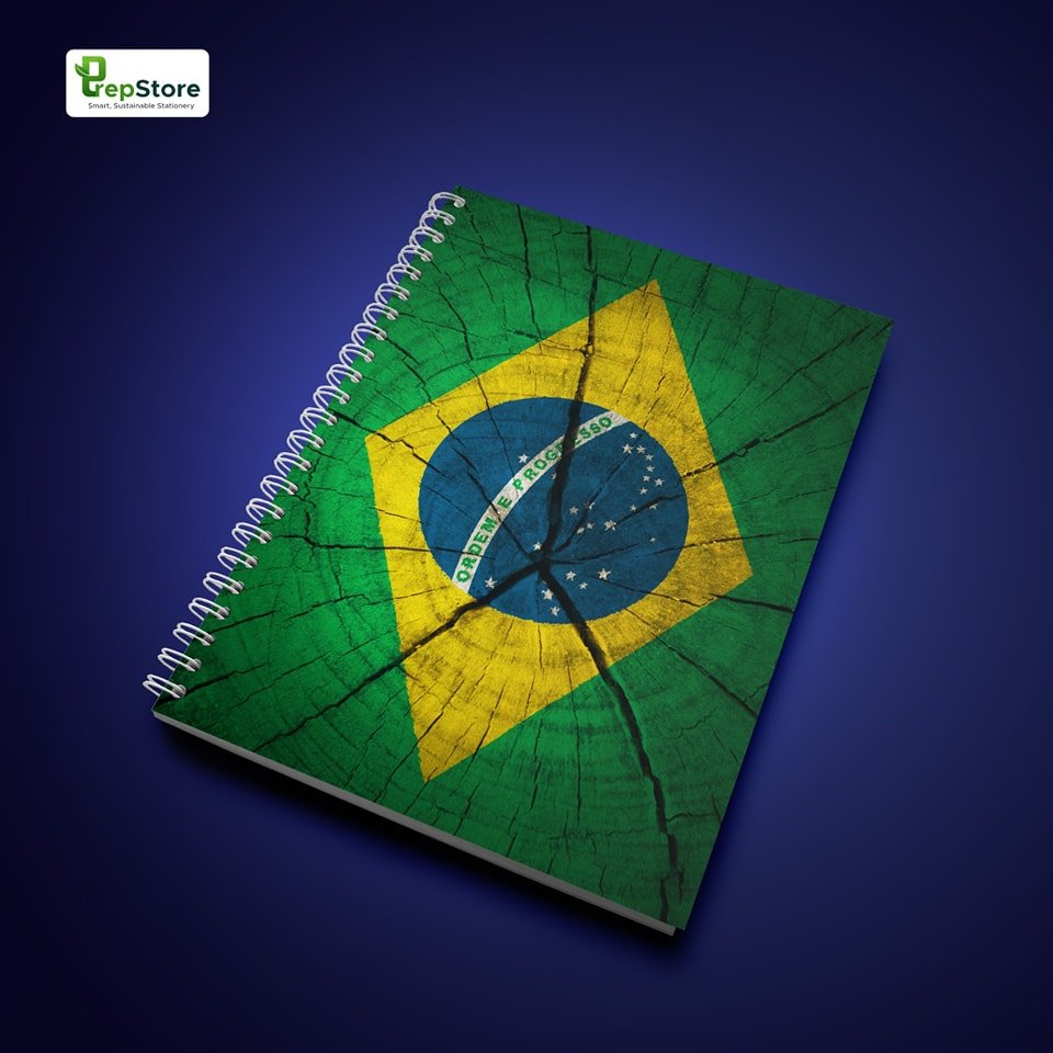 brazil Prep Store Brazil Themed Notebook - Image 1