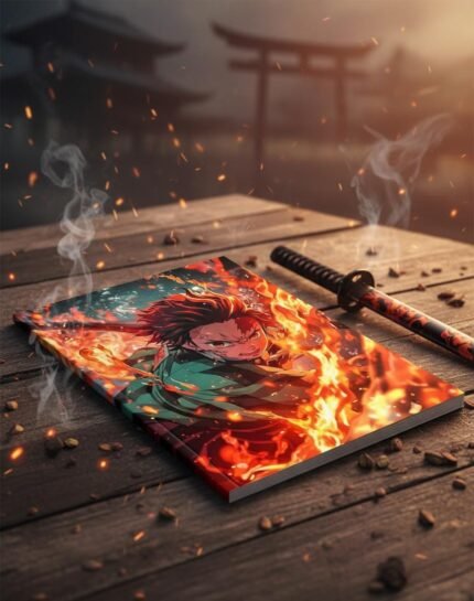 Demon Slayer Themed Notebok